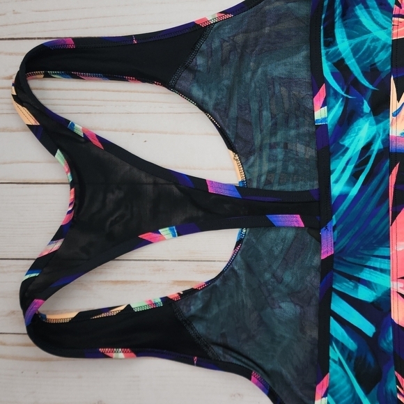 PINK Victoria's Secret Tropical Floral Sports Bra - Picture 7 of 8